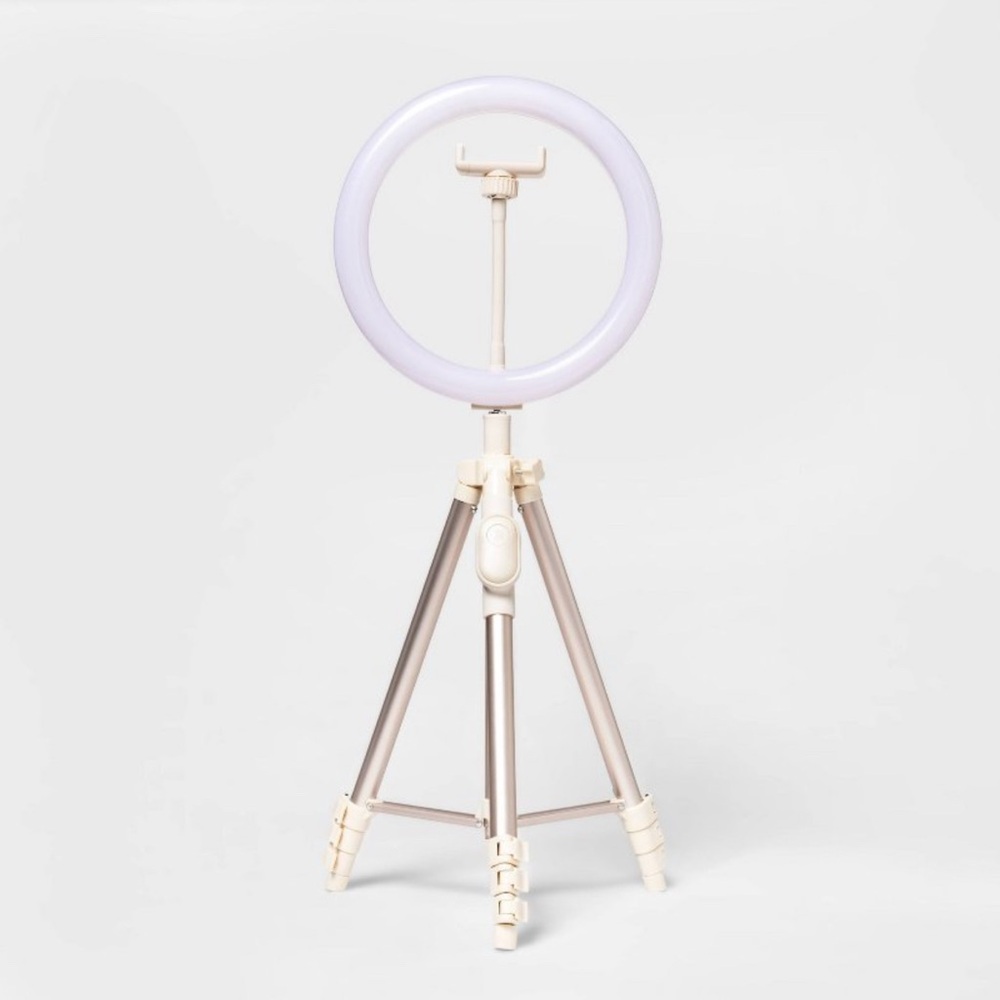 10” heyday Gold Ring Light with Tripod